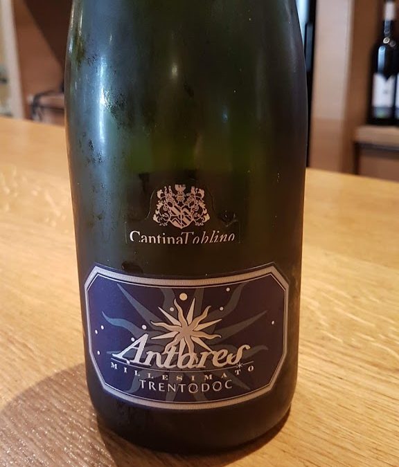 Antares brut millesimato och Antares rosé, 9 juli 2018