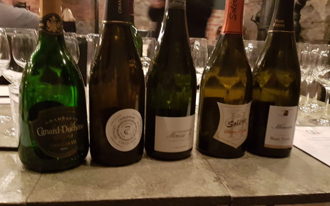 Rara champagner med Kåre